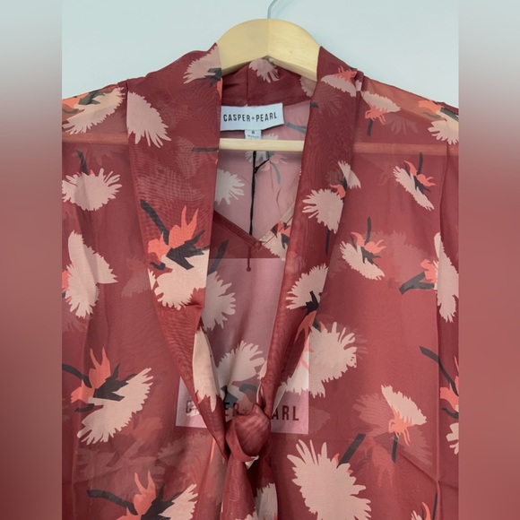 AUSTRALIA CHIFFON BLOUSE (WEEKEND SALE) - Picture 3 of 6